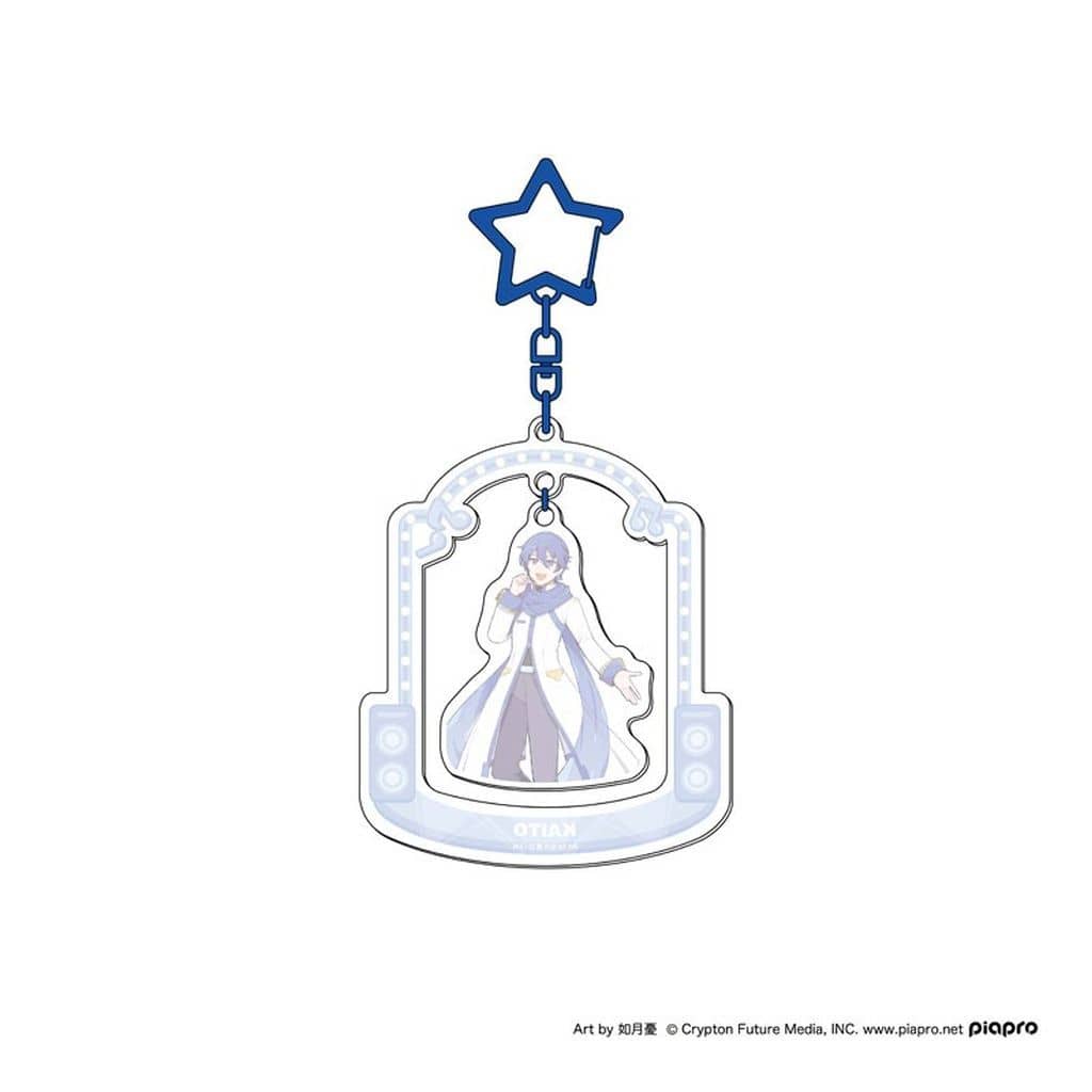 KAITO Acrylic Keychain - VOCALOID Hatsune Miku Acrylic Keychain Approx. 58 x 115 x 3 mm (Pre-owned)