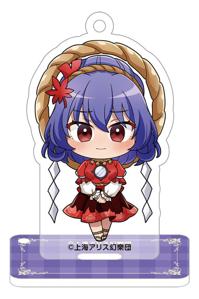 Kanako Yasaka Acrylic Stand Keyholder - Touhou Project Standed Acrylic Keychain (Movic, Approx. 6.5 cm) - Pre-owned