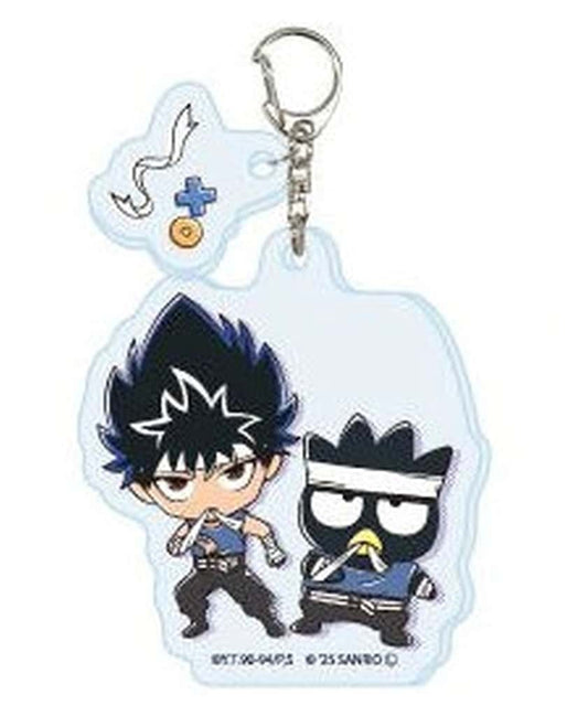 Hiei & Badtz-Maru Acrylic Keychain - Yu Yu Hakusho × Sanrio Characters Collab Parts Acrylic Keychain (Approx. 60 x 50 mm) Pre-owned