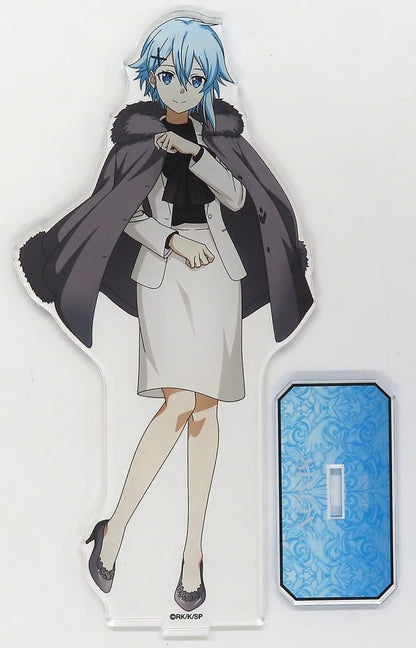 Sinon BIG Acrylic Stand Sword Art Online Fur Coat × Suit Ver.