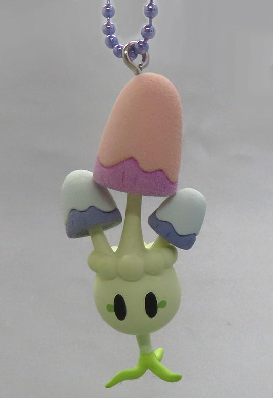 Morelull Glow-in-the-Dark Figure Charm Keychain - Pokémon Center Exclusive (Approx. 5.2×4.2 cm) Pre-owned