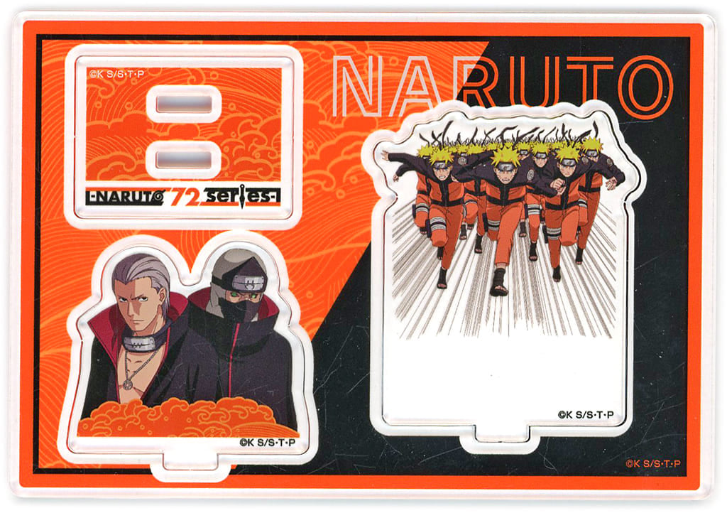 Naruto Shippuden Volume 36 Cover Illustration Acrylic Stand - Acrylic Stand Collection - Approx. 90 x 130 x 3 mm - Hase Pro / Bandai (Pre-owned)
