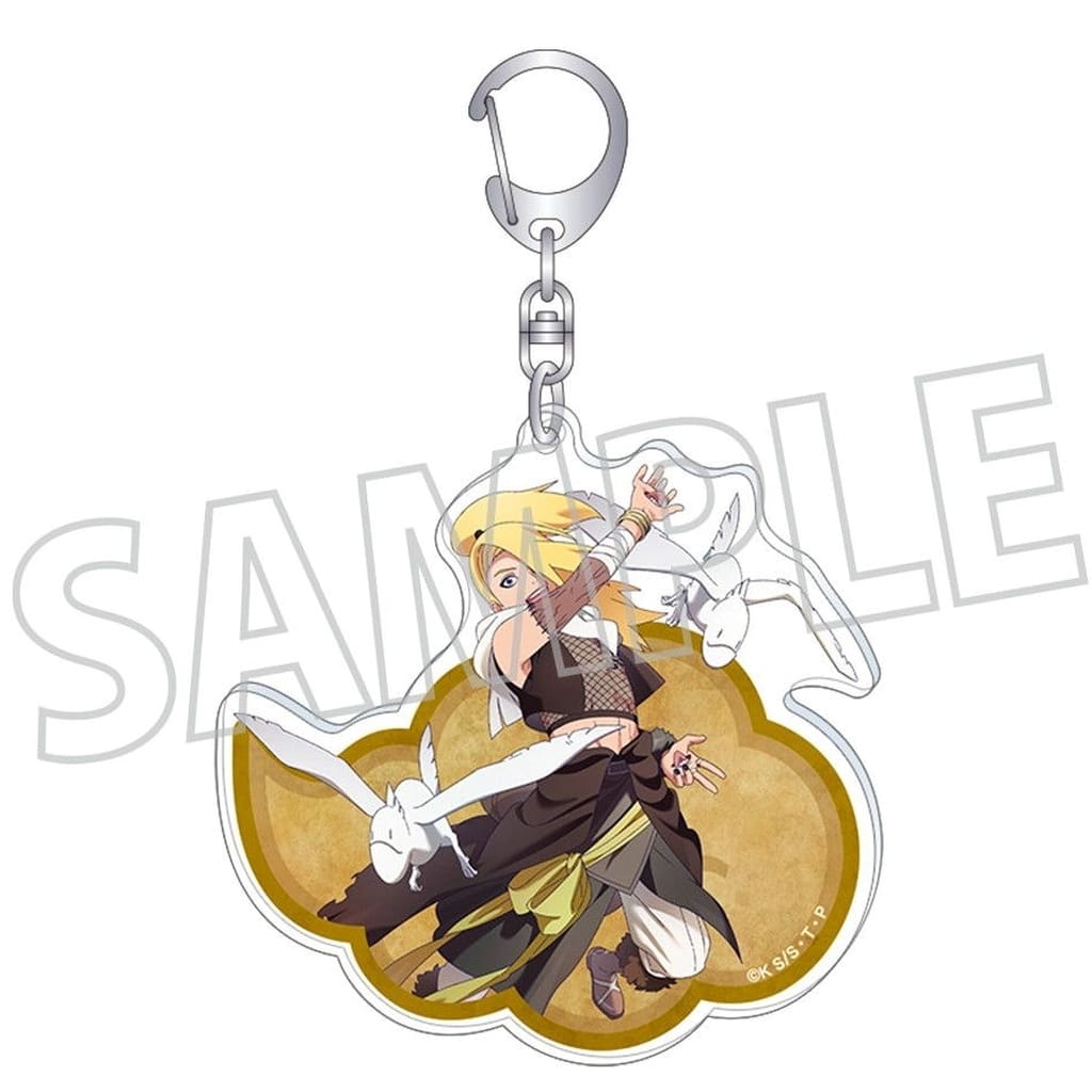 Deidara Acrylic Keychain - Naruto Shippuden (Movic) Approx. 6.3 x 8 cm - Pre-owned