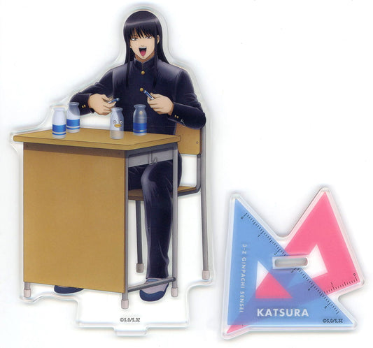 Kotaro Katsura Acrylic Stand - Gintama 3-Z Ginpachi Sensei × Lawson (Legs) Approx. 160 x 116 mm, Pre-owned