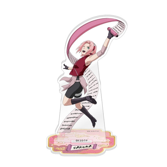 Sakura Haruno Acrylic Stand - Naruto Shippuden POP UP STORE Exclusive (Approx. 150 mm, Caravan, Pre-owned)