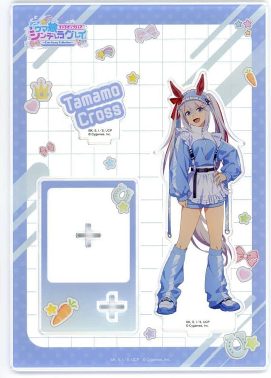 Tamamo Cross Acrylic Stand - Umamusume: Cinderella Gray Cute Jersey Collection (Bandai Namco Amusement) 148×210mm