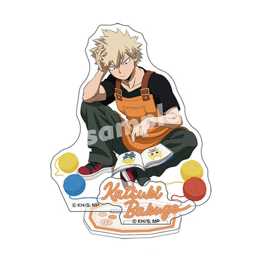Katsuki Bakugo Acrylic Stand - 'Knit! Amigurumi' FINAL SEASON Fair in Hands (YTE) Approx. 100 x 140 mm - My Hero Academia