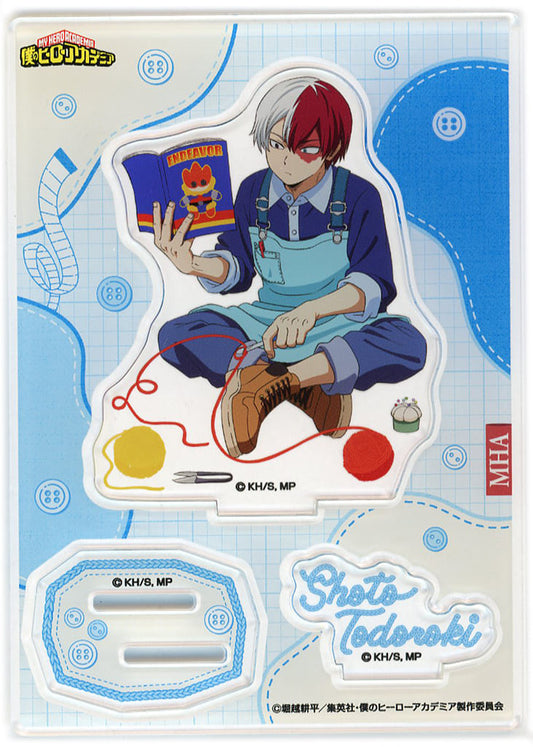 Shoto Todoroki Acrylic Stand 'Ame! Amigurumi' - My Hero Academia FINAL SEASON Fair in Hands (YTE) - Approx. 100 x 140 mm