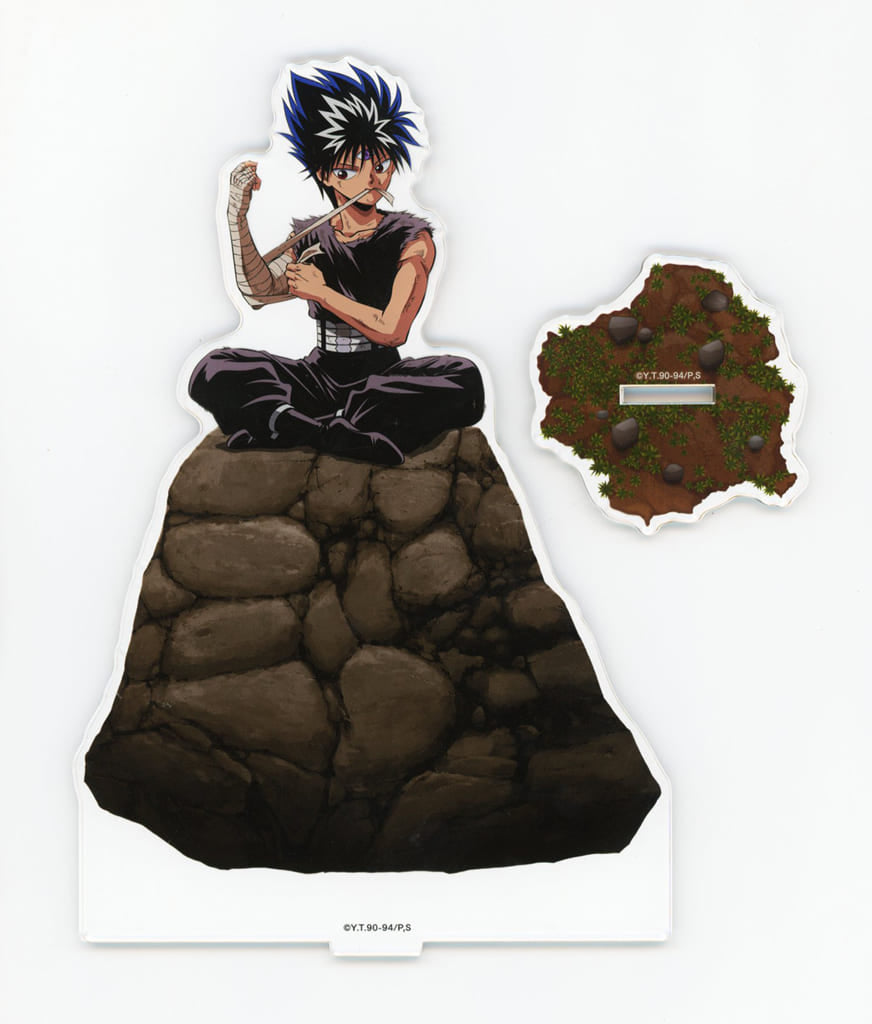 Hiei Acrylic Stand, Height Approx. 235 mm, Pre-owned - Yu Yu Hakusho