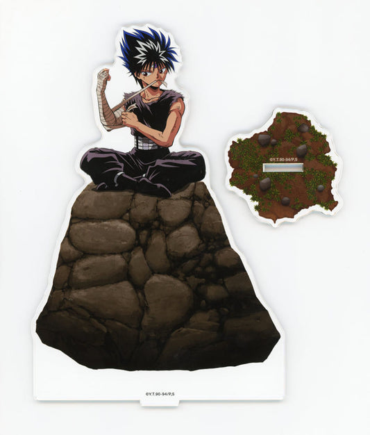 Hiei Acrylic Stand, Height Approx. 235 mm, Pre-owned - Yu Yu Hakusho