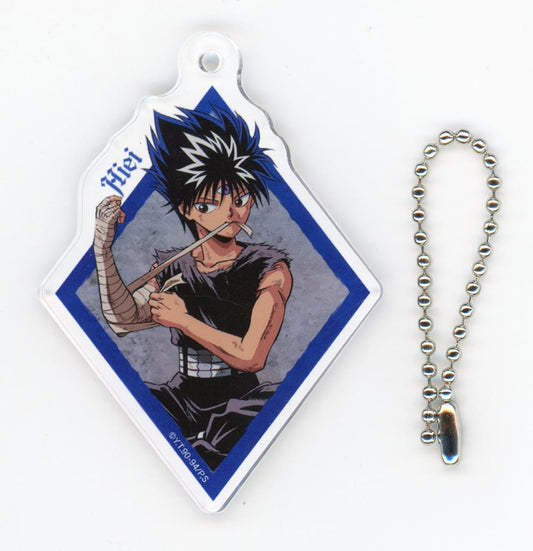 Hiei Acrylic Keychain - Yu Yu Hakusho WEB Kuji 14 "After the battle" E Prize (Approx. 70 mm, Pre-owned)