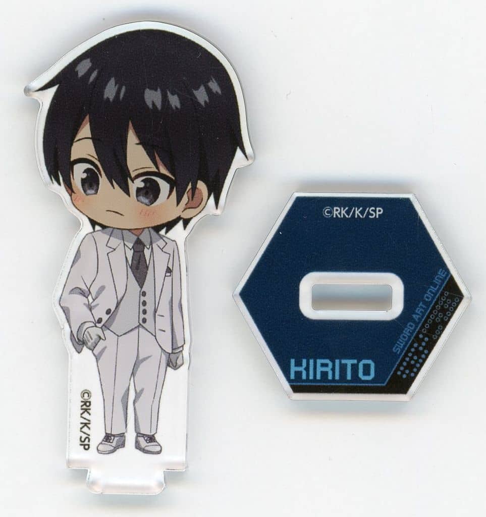 Sword Art Online Kirito Ver. White 2 Mini Character Acrylic Figure