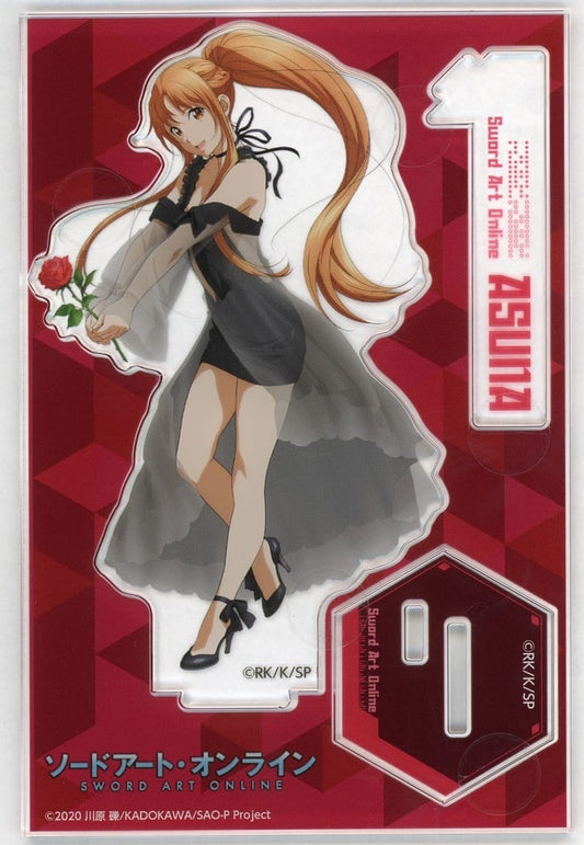 Asuna Ver. Black Full-Body Acrylic Figure - Sword Art Online