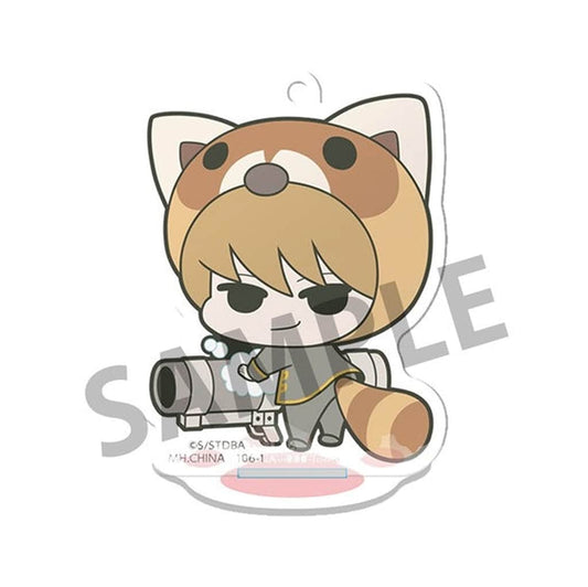 Sougo Okita Acrylic Stand - Gintama "Animal Paradise" Hata Prince Version (MegaHouse) - Length Approx. 60 mm - Pre-owned
