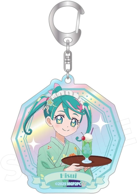 Aurora Acrylic Keychain (Sweet Shop ver.) - Maho Girls Precure!! ~MIRAI DAYS~ - ANICRAFT - Approx. 60 x 60 mm (Pre-owned)