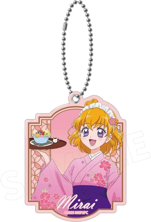 Mirai Asahina (Sweet Shop ver.) Slide Mirror - Maho Girls Precure!! ~MIRAI DAYS~ (ANICRAFT Acrylic, Approx. 70 x 70 mm, Pre-owned)