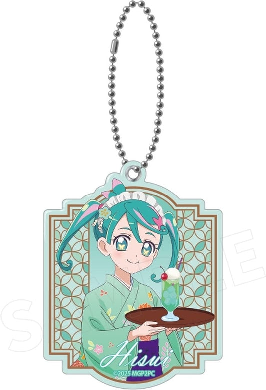 D. Hisui (Sweet Shop ver.) Acrylic Slide Mirror - Maho Girls Precure!! ~MIRAI DAYS~ (ANICRAFT, Approx. 70 x 70 mm)