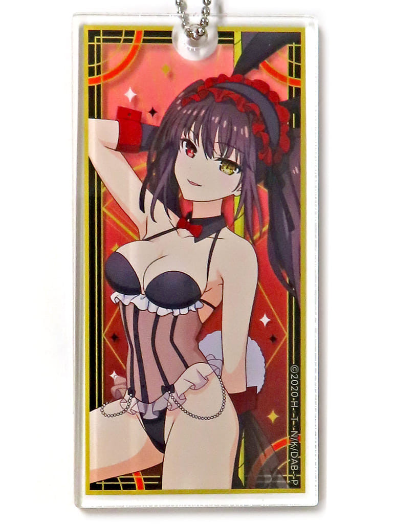 Kurumi Tokisaki Acrylic Keychain - Date A Bullet Midnight Sweet Bunny Style C-1