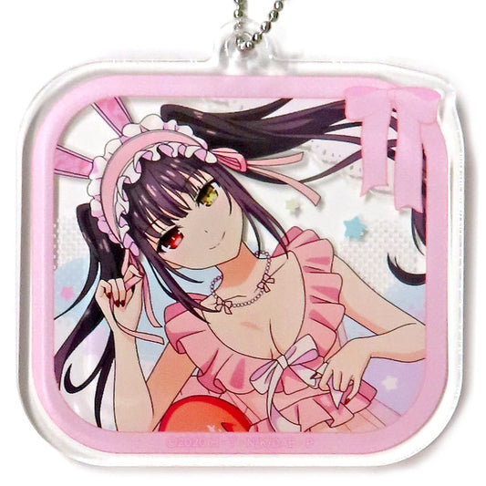 Kurumi Tokisaki Acrylic Keychain - Date A Bullet Midnight Sweet Bunny Style C-3