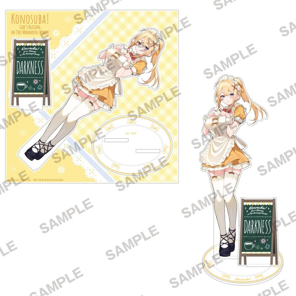 Darkness Acrylic Stand – KonoSuba Axel Maid Cafe Event