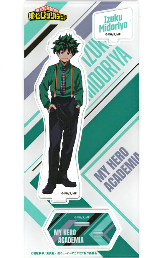 Izuku Midoriya Acrylic Stand CAMERA!! - Movic Official My Hero Academia Acrylic Stand (Pre-owned, Approx. 9 x 20 cm)