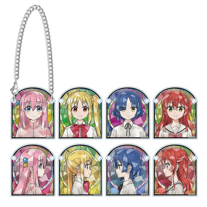 Bocchi the Rock! Aure Glass Acrylic Door Plate Charms Set of 8