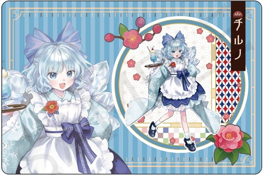 Cirno Rubber Mat High-Collar-san ver. — Touhou Project Rubber Mat 40 x 60 cm (impact connect) Pre-owned