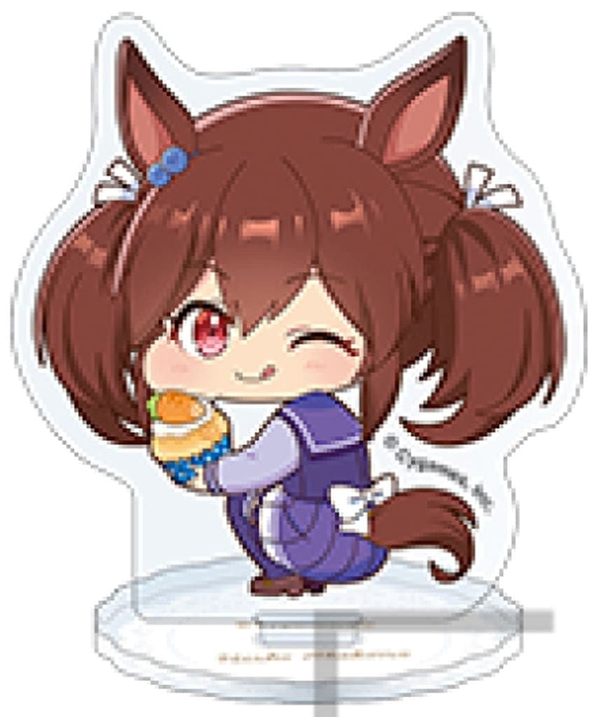 Hishi Akebono Acrylic Stand - Movic "Kapurikko Hoobaru" Collection (Acrylic Stand, Approx. 7×6 cm, Pre-owned)