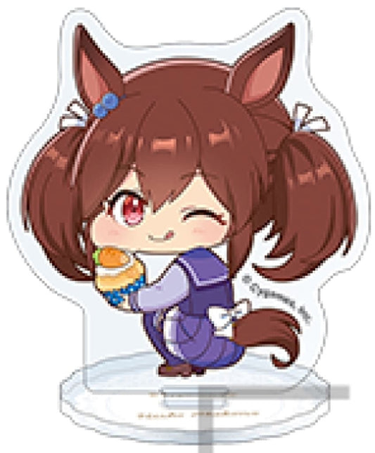 Hishi Akebono Acrylic Stand - Movic "Kapurikko Hoobaru" Collection (Acrylic Stand, Approx. 7×6 cm, Pre-owned)