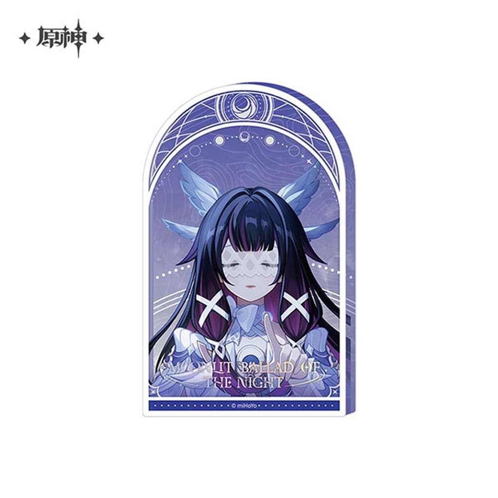 Genshin Impact Columbina Moonlit Epic Thick Acrylic Stand