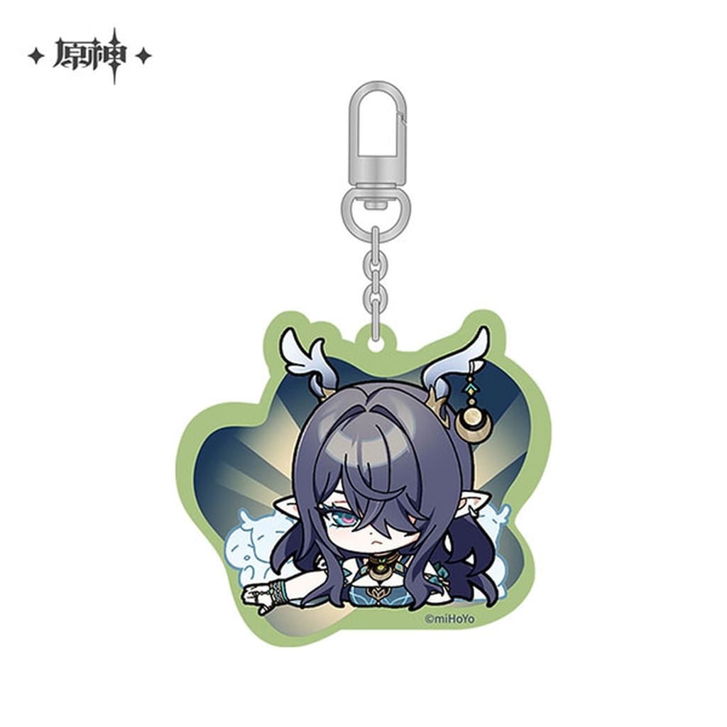 Genshin Impact Lauma Q-Version Emoji Series Acrylic Charm