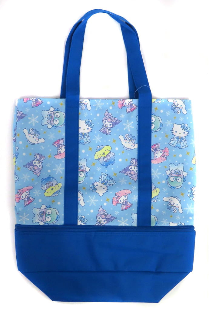 Sanrio Characters Snow Rainbow Insulated Pocket 2-Tier Tote Bag