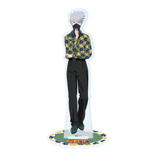 Kakashi Hatake Acrylic Stand New Retro Ver. (Illustration) - Naruto Shippuden - A3 Brand - Height Approx. 150 mm (Pre-owned), No. 68