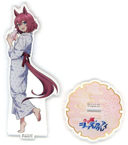 Sakura Chiyono O Acrylic Stand - Umamusume: Cinderella Gray x Gokurakuyu RAKU SPA Kasamatsu Collaboration (GK Marketing, 13.2cm)