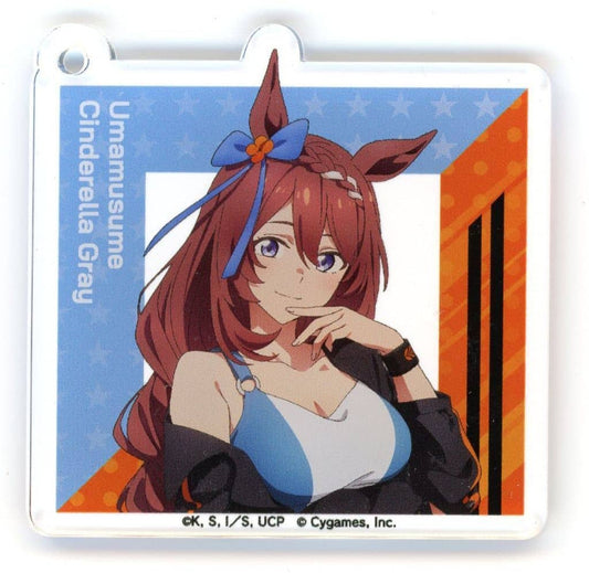 Super Creek Acrylic Trading Keyholder Vol.1 - Umamusume: Cinderella Gray × AUTOBACS (WIZARD) 60mm - Pre-owned