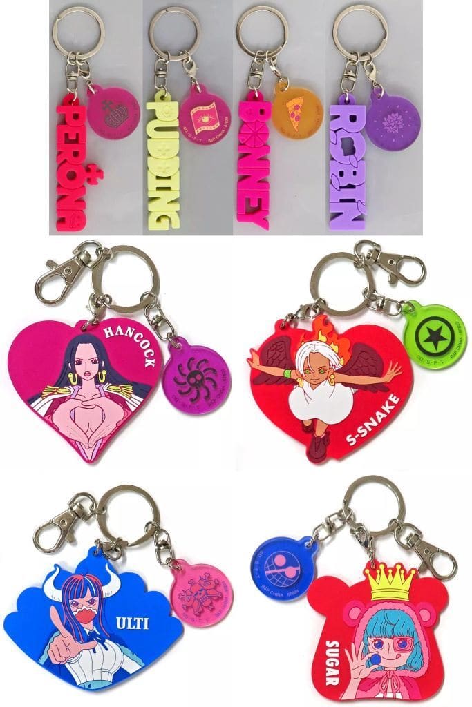One Piece Devil’s Night I Prize 8-Piece Charm Set