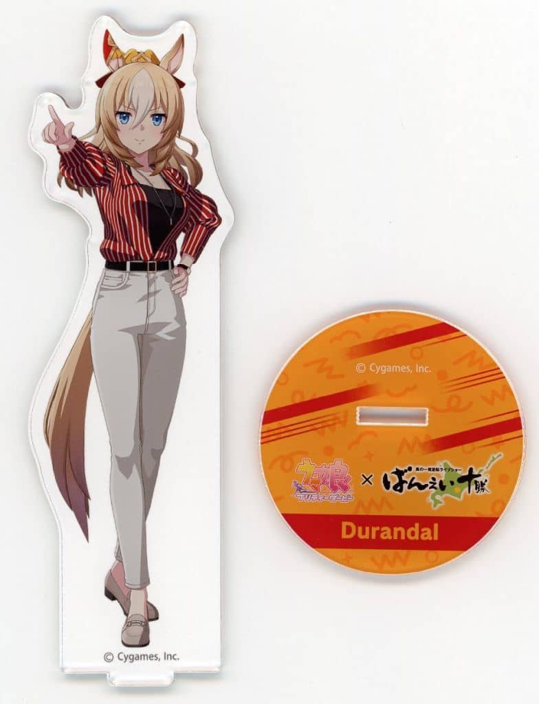 Durandal Acrylic Stand - Umamusume Pretty Derby × Banei Tokachi (2025) POP UP STORE in Obihiro Racecourse - Movic - Approx. 15cm (Pre-owned)