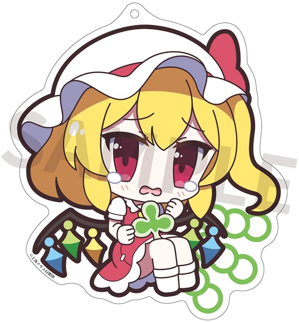 Flandre Scarlet Acrylic Keychain (Yurutto Touhou 'Four of a Kind' Club Series) - Approx. 9 cm AKIBA-HOBBY / Izanagi (Pre-owned)