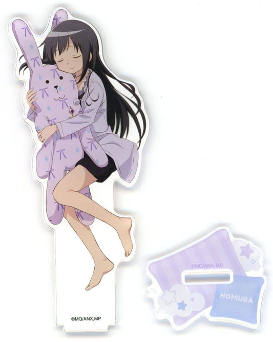Homura Akemi Acrylic Stand - CRAFTHOLIC x Puella Magi Madoka Magica the Movie: Rebellion AGF2025 Goods (Aniplex, Approx. 140 mm) - Pre-owned
