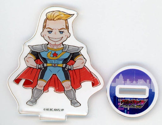 Captain Celebrity Acrylic Petit Stand - My Hero Academia: Vigilantes POP UP SHOP by eeo (A3, Approx. 70 x 70 mm)