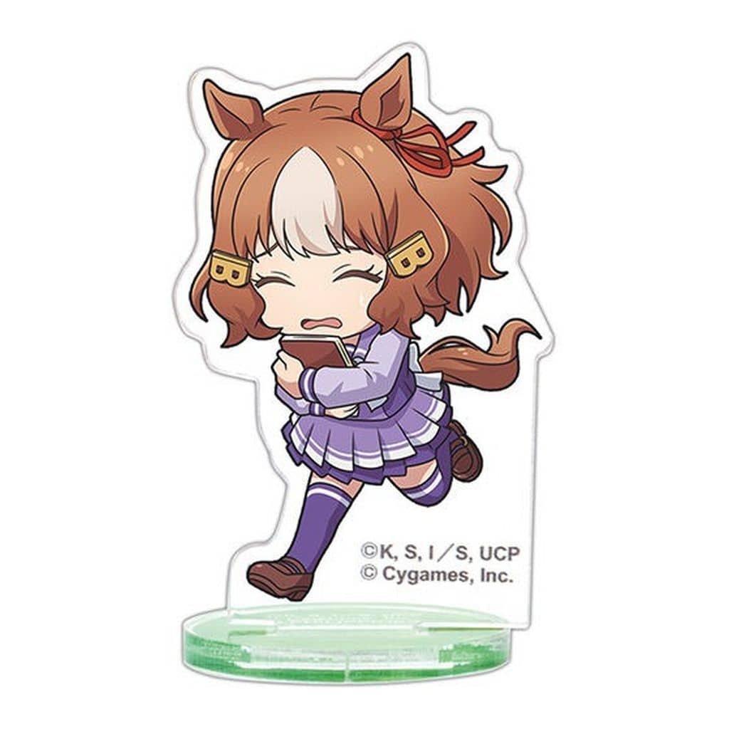 Belno Light Acrylic Stand - Umamusume: Cinderella Gray Full-Speed Running Ver. (Bandai, 5.5 cm, Used)