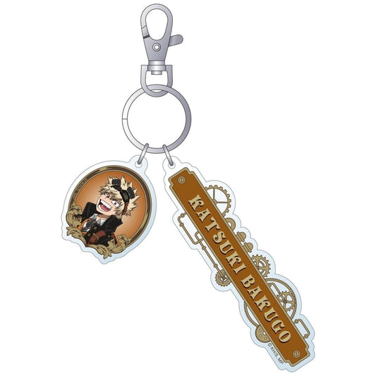 Katsuki Bakugo 2-Tier Acrylic Keychain Steampunk Ver. - My Hero Academia (Movic) - Approx. 5 x 5 cm