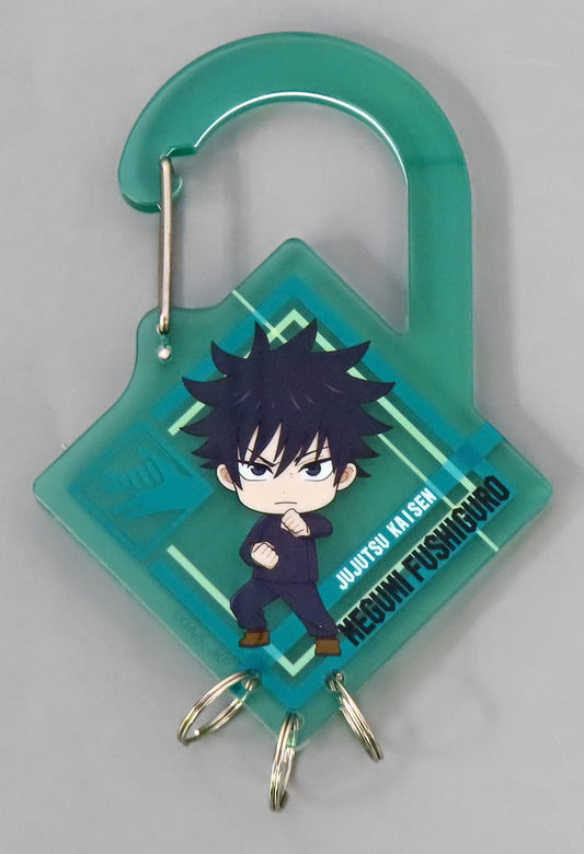 Megumi Fushiguro Acrylic Carabiner Keychain - Jujutsu Kaisen Movie Advance Screening Edition (Approx. 8 x 11.3 cm) - Pre-owned (Toho)
