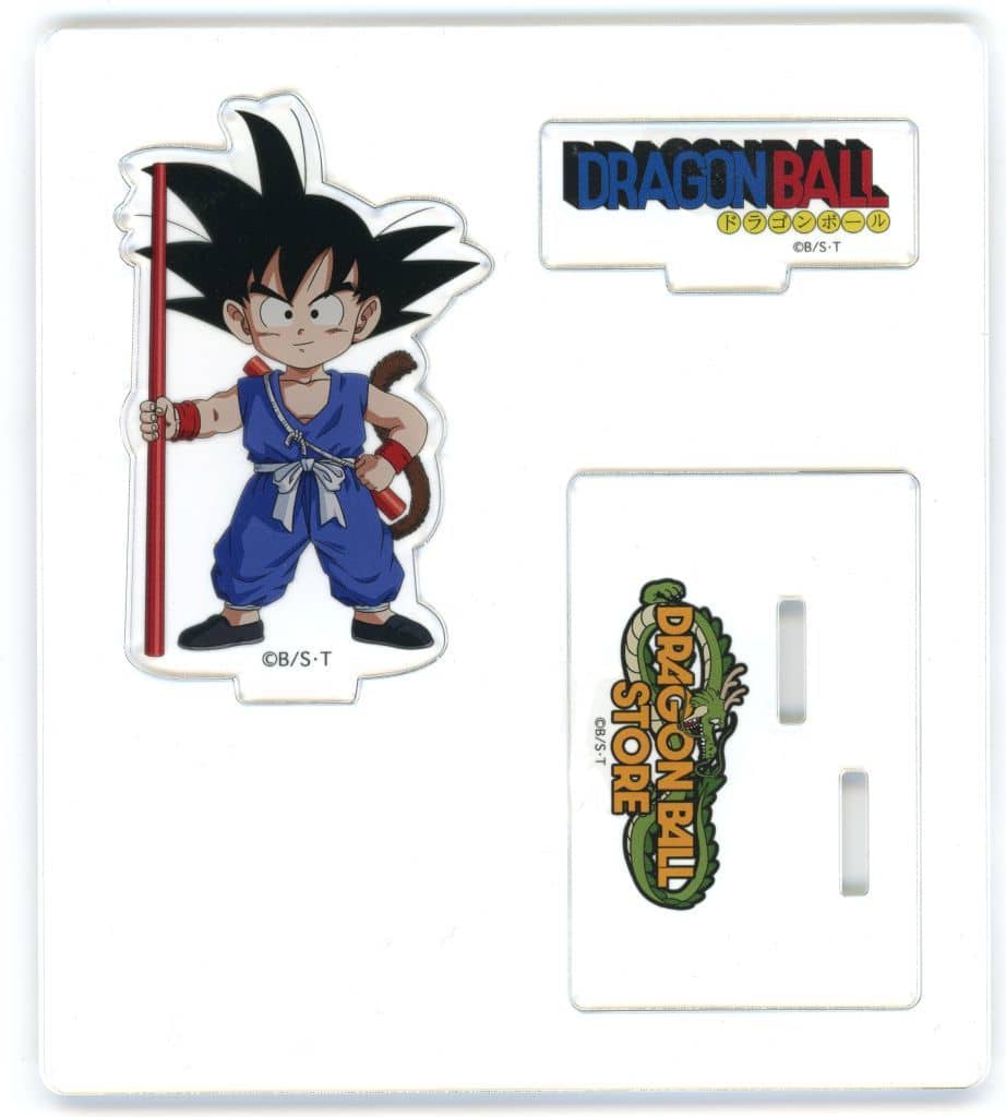Goku Acrylic Stand History Vol.1 - DRAGON BALL STORE TOKYO (Toei Animation) Approx. 115 x 130 mm - Pre-owned