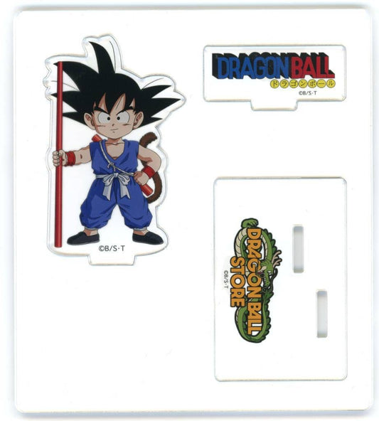Goku Acrylic Stand History Vol.1 - DRAGON BALL STORE TOKYO (Toei Animation) Approx. 115 x 130 mm - Pre-owned