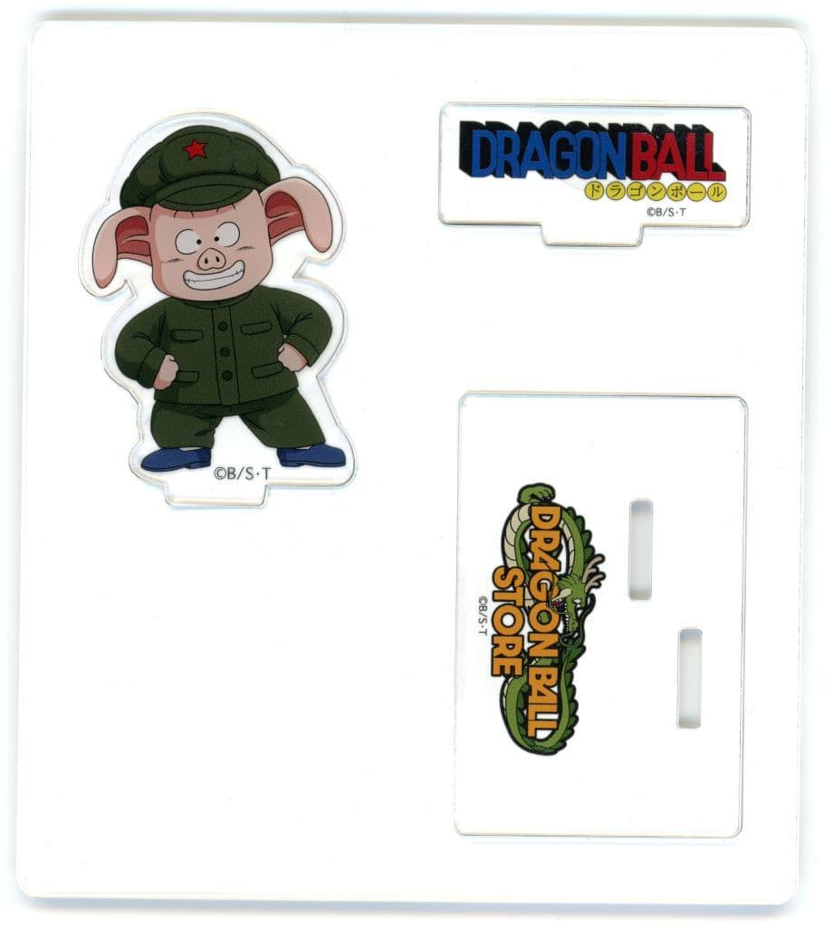 Oolong Acrylic Stand History Vol.1 - Dragon Ball Store Tokyo Exclusive Acrylic Stand (Approx. 115 x 130 mm, Pre-owned)