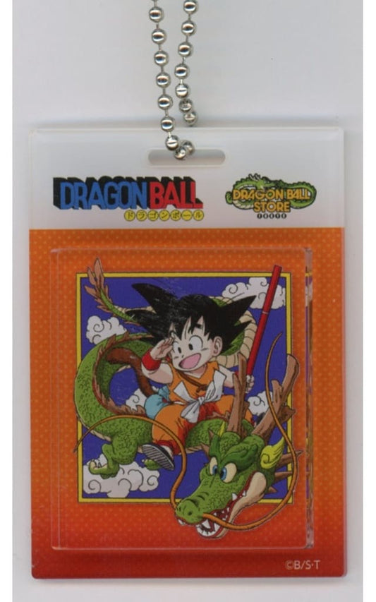 Son Goku Blister-Style Keychain - Dragon Ball Store Tokyo Exclusive (Approx. 70 mm, Toei Animation, Pre-owned)