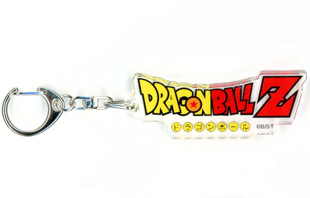 Dragon Ball Acrylic Keychain Logo - DRAGON BALL STORE TOKYO - Toei Animation Official Merch - Approx. 70 x 30 mm - Pre-owned