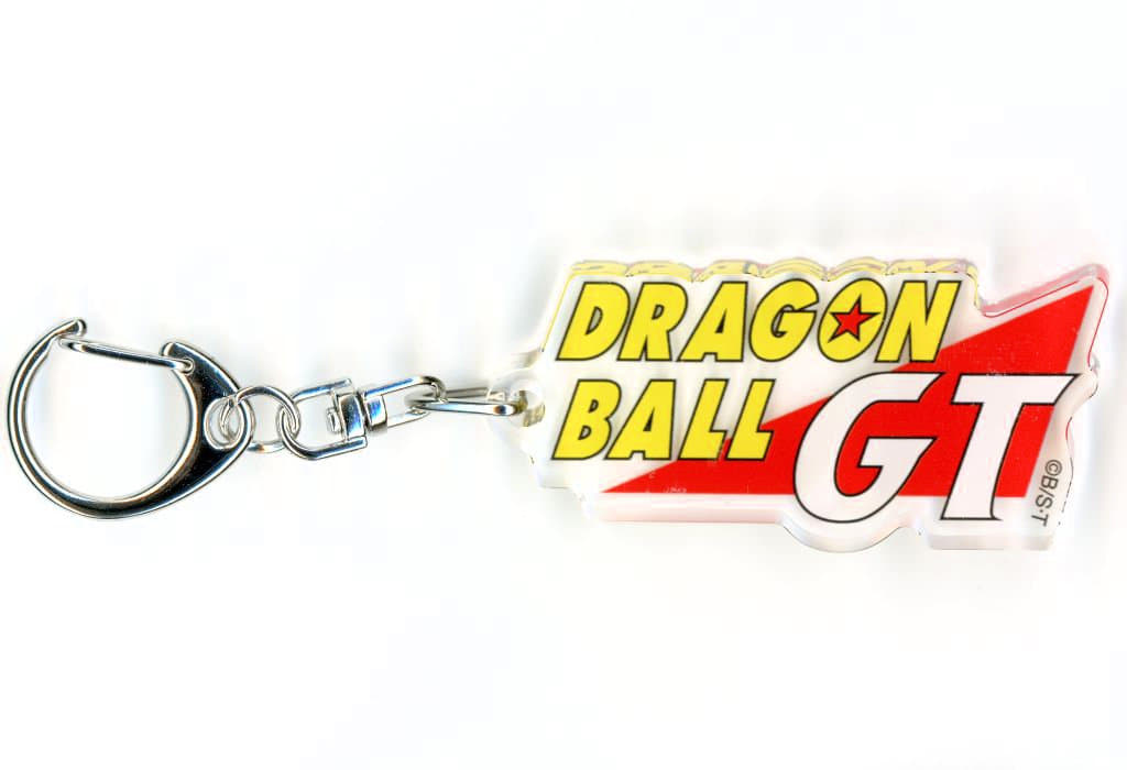 Dragon Ball GT Acrylic Keychain Logo - DRAGON BALL STORE TOKYO (Approx. 70 x 30 mm) Toei Animation, Pre-owned