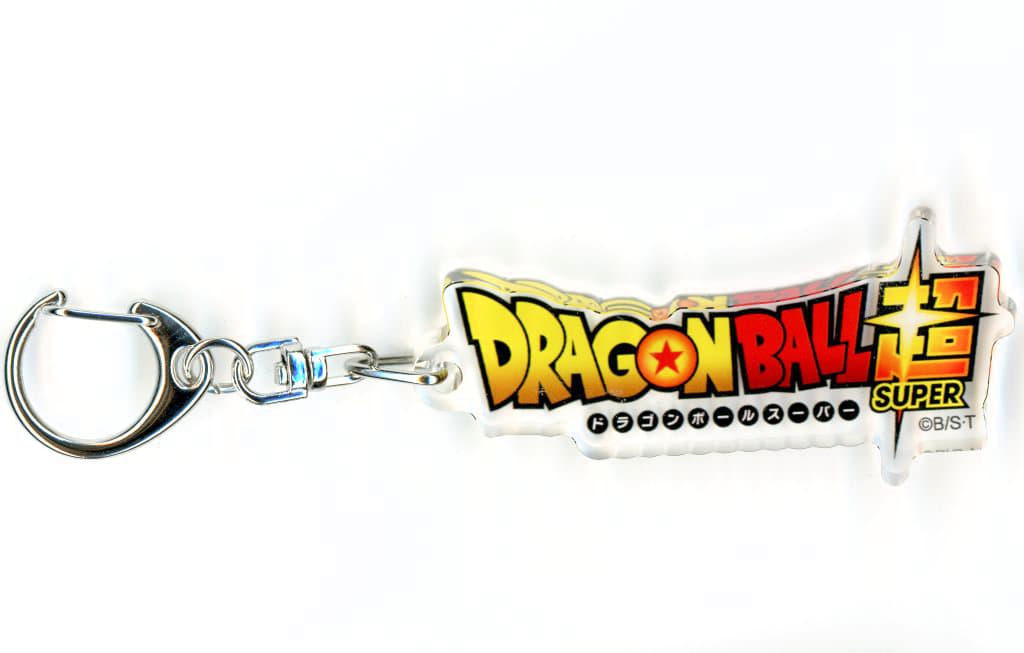 Dragon Ball Super Acrylic Keychain Logo - DRAGON BALL STORE TOKYO (Approx. 70 x 30 mm) Toei Animation - Pre-owned